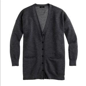 J. Crew • Merino Wool Grandpa Cardigan